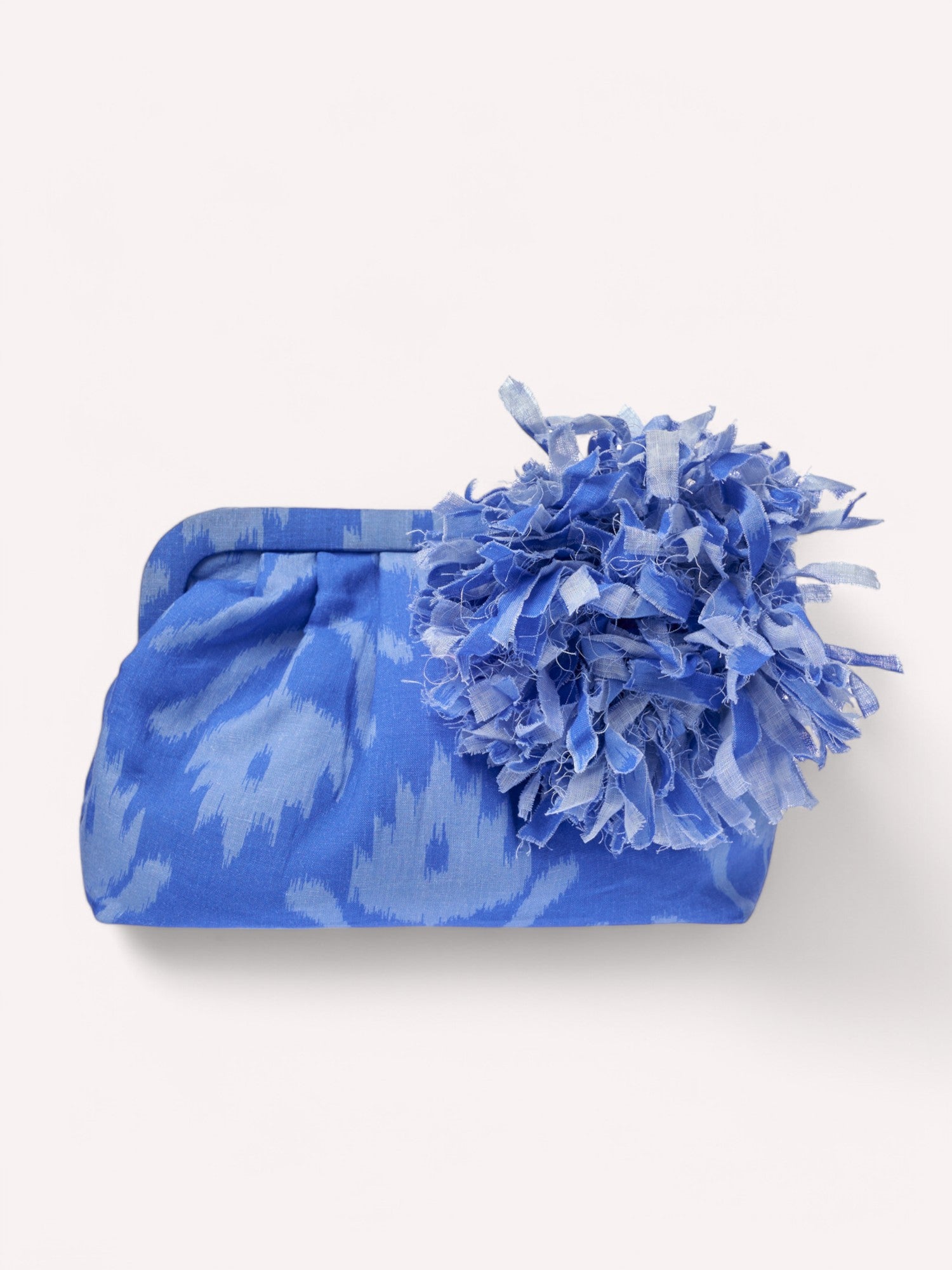 Clutch Ikat Blue