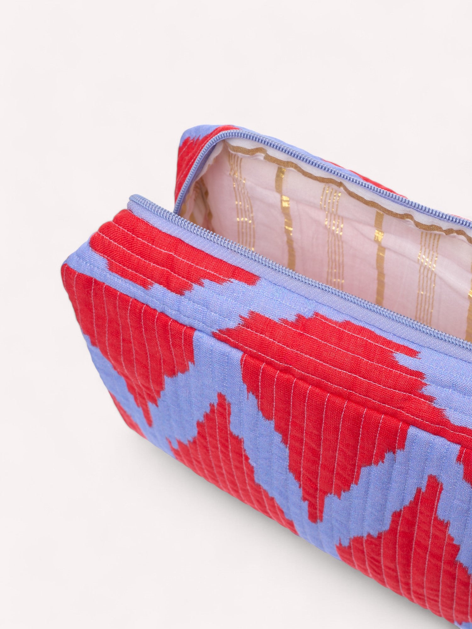 Cosmetic Bag Ikat Red