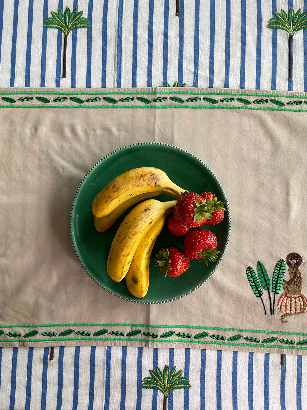 Placemat Monkey beige