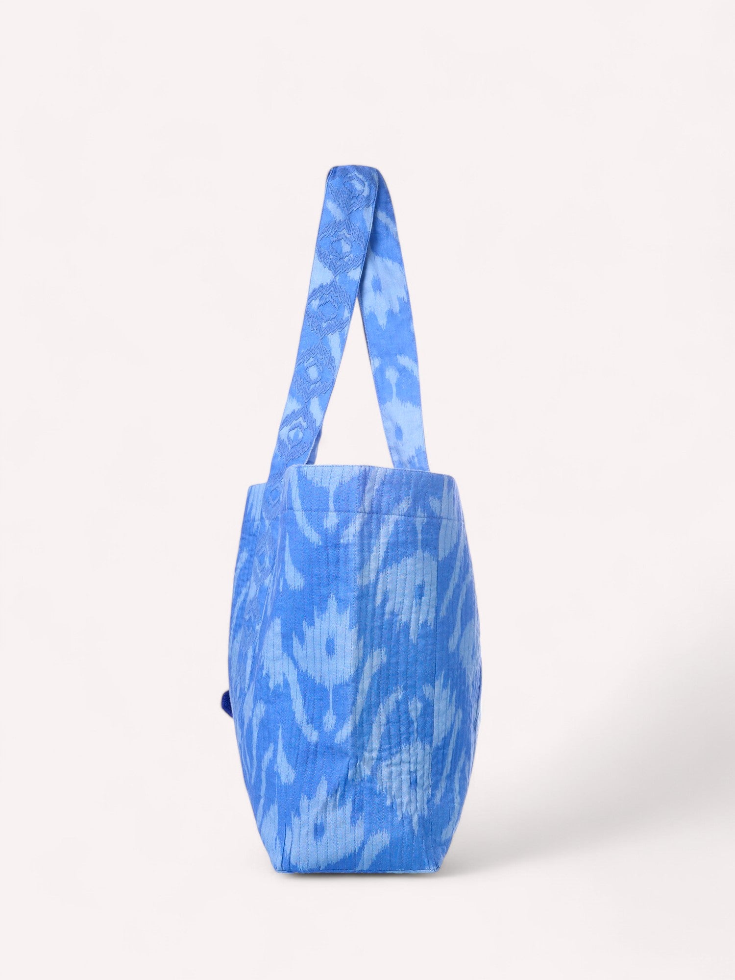 Jaipur Bag Ikat Blue