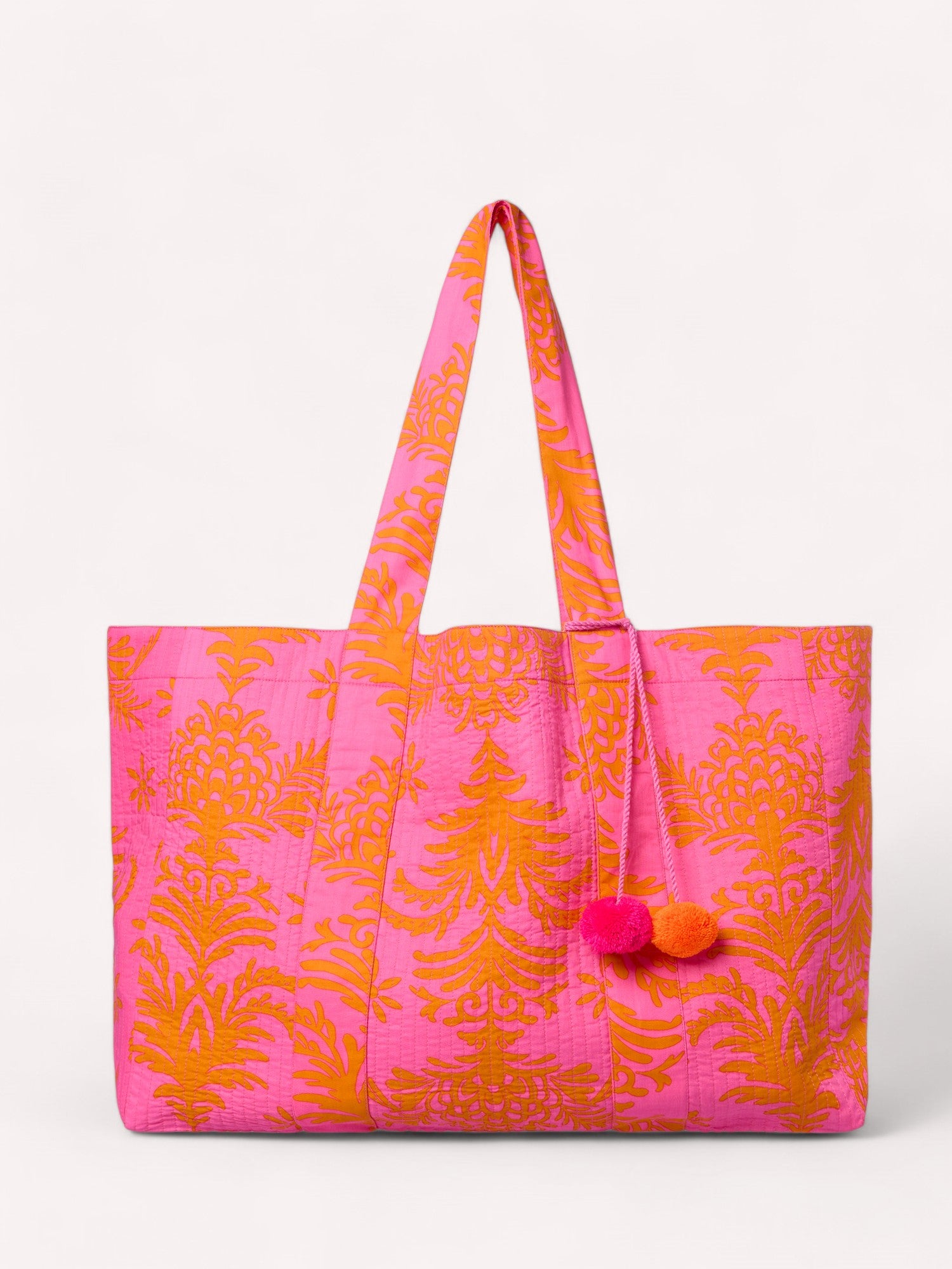 Jaipur Bag Pink Palm
