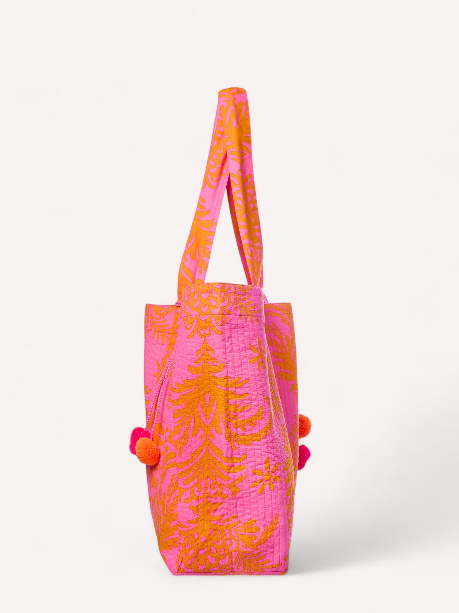 Jaipur Bag Pink Palm