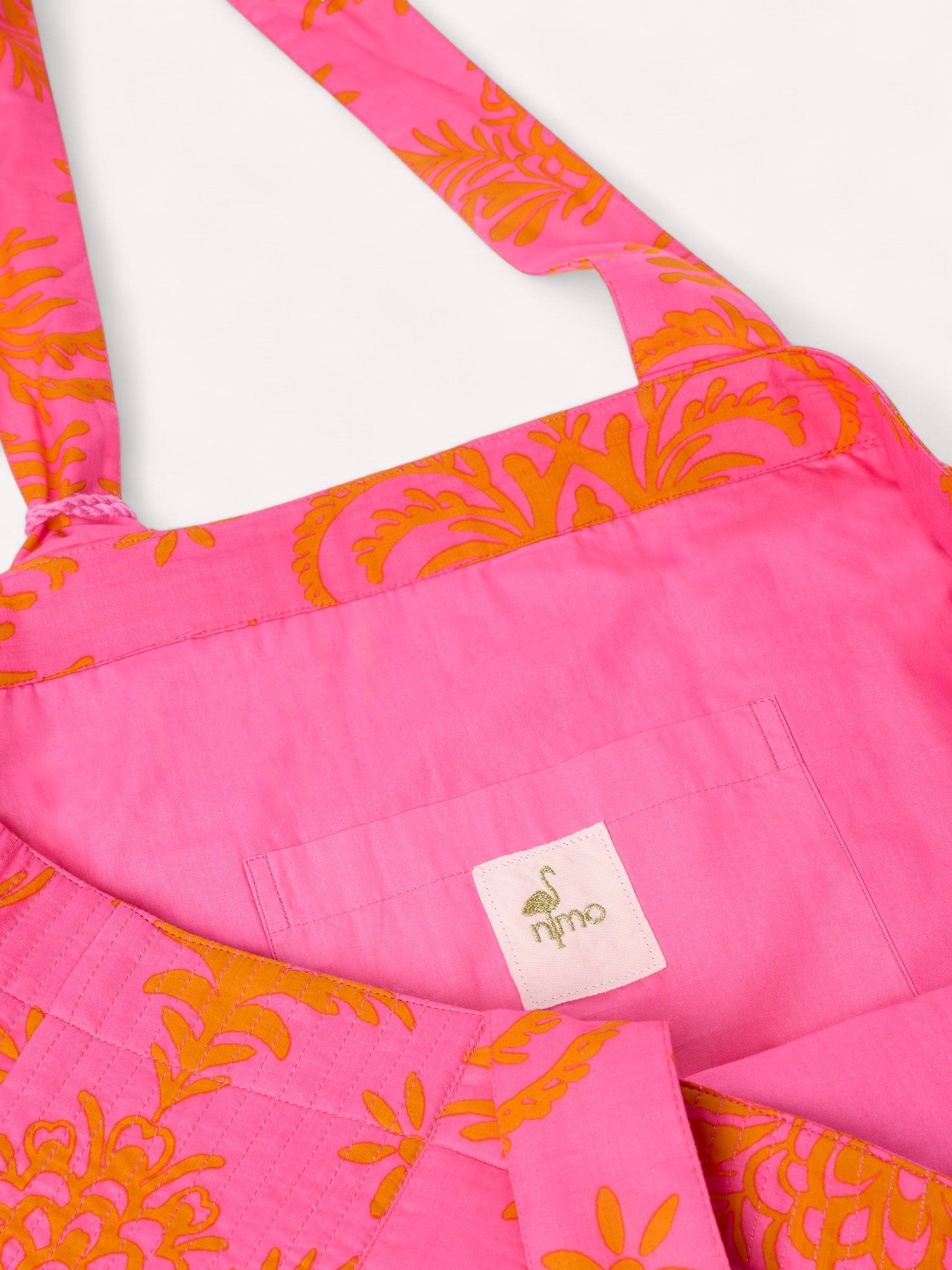 Jaipur Bag Pink Palm