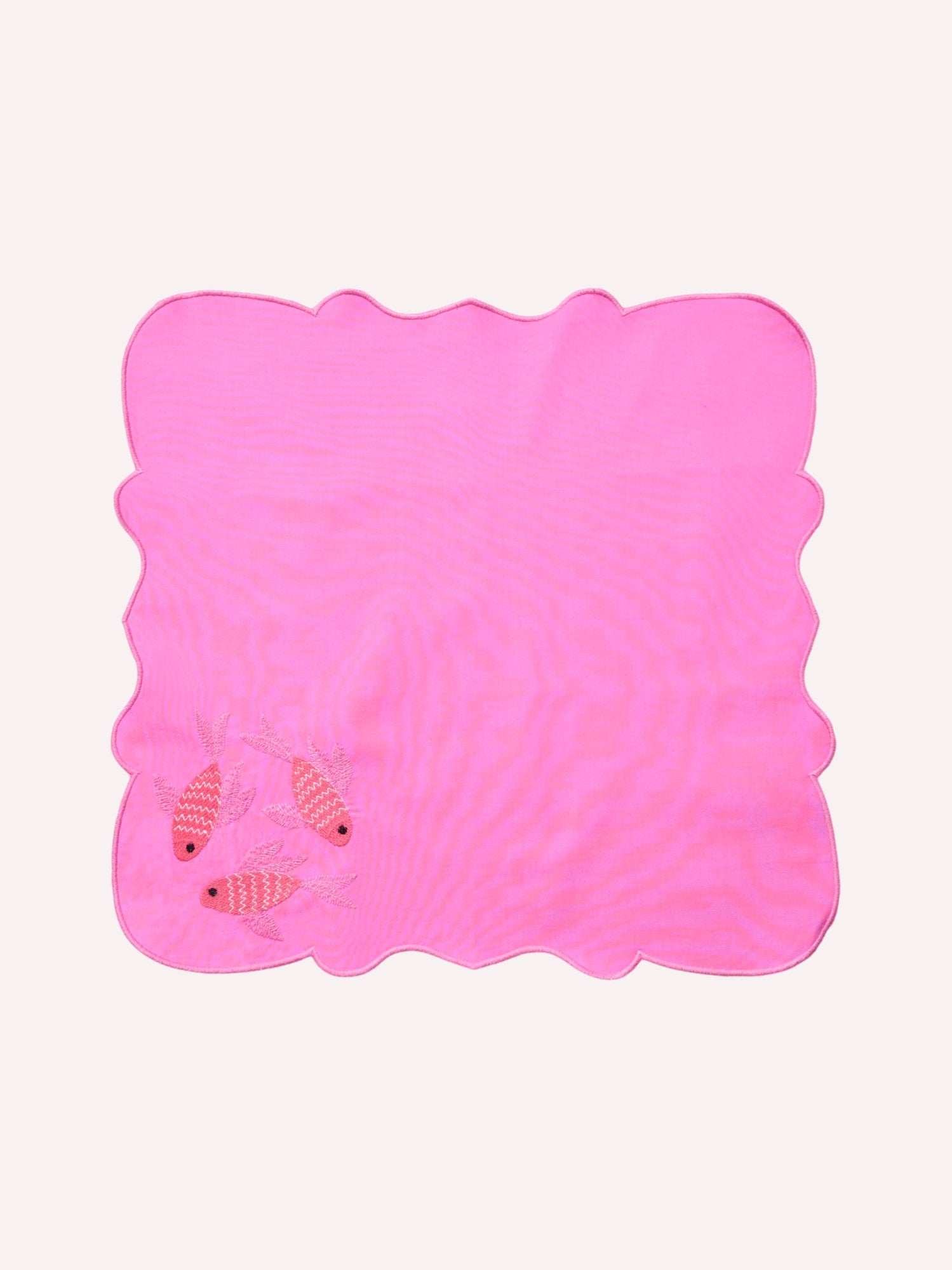 Napkin Fish on Pink