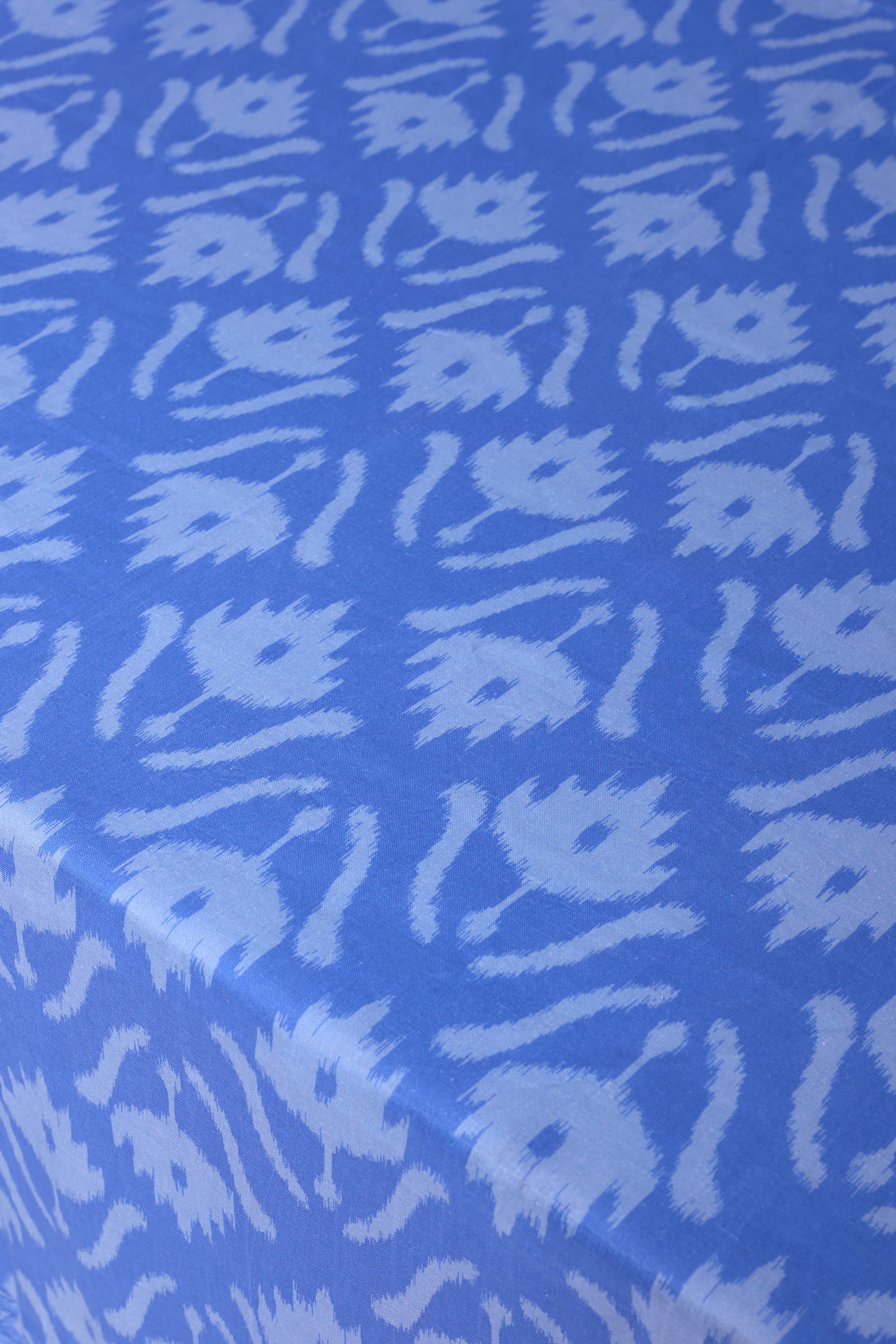 Tablecloth Ikat Blue
