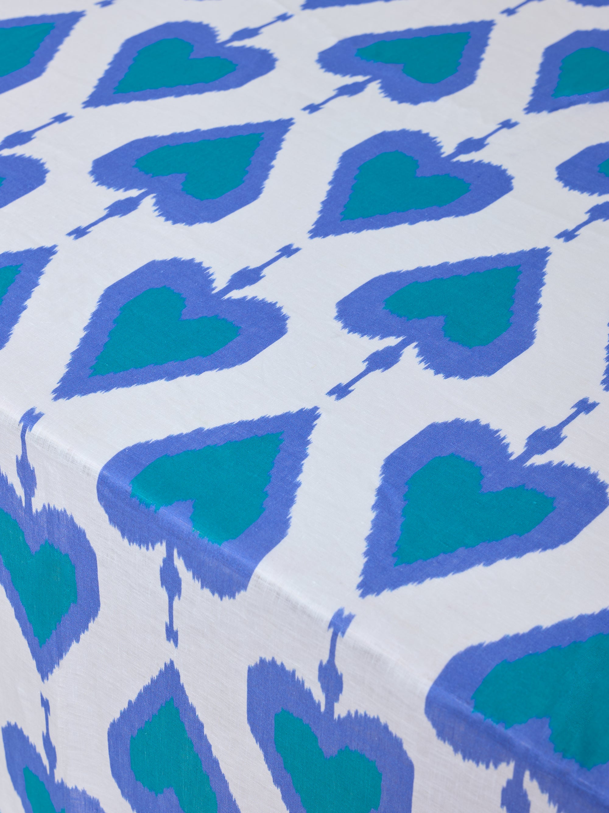 Tablecloth Ikat Petrol