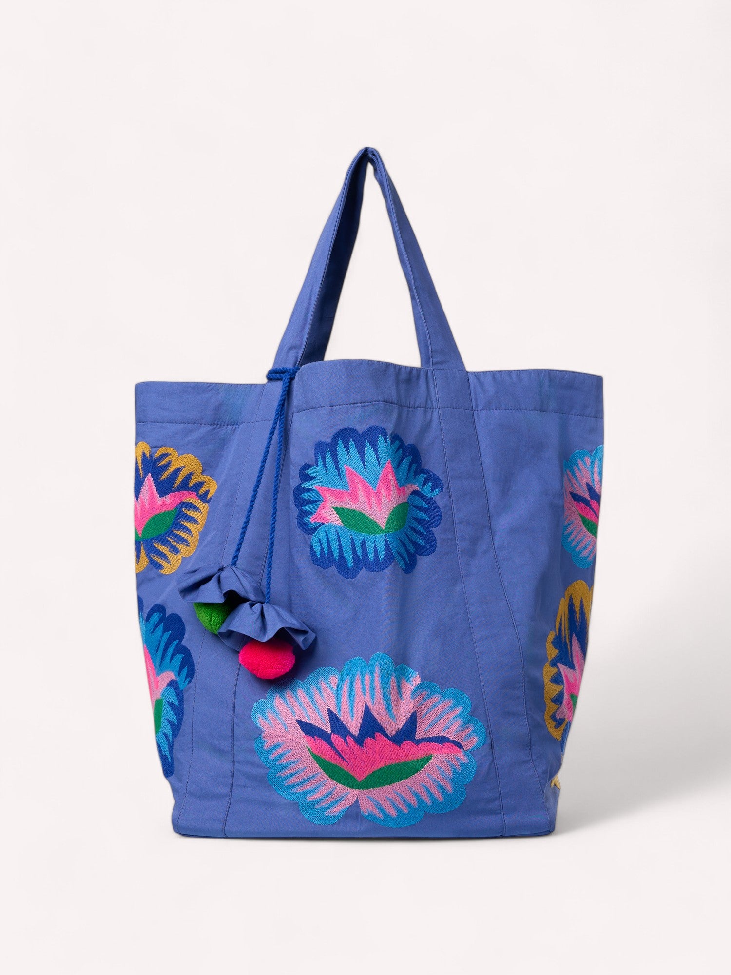 Udine Bag Lotus Flower on Blue
