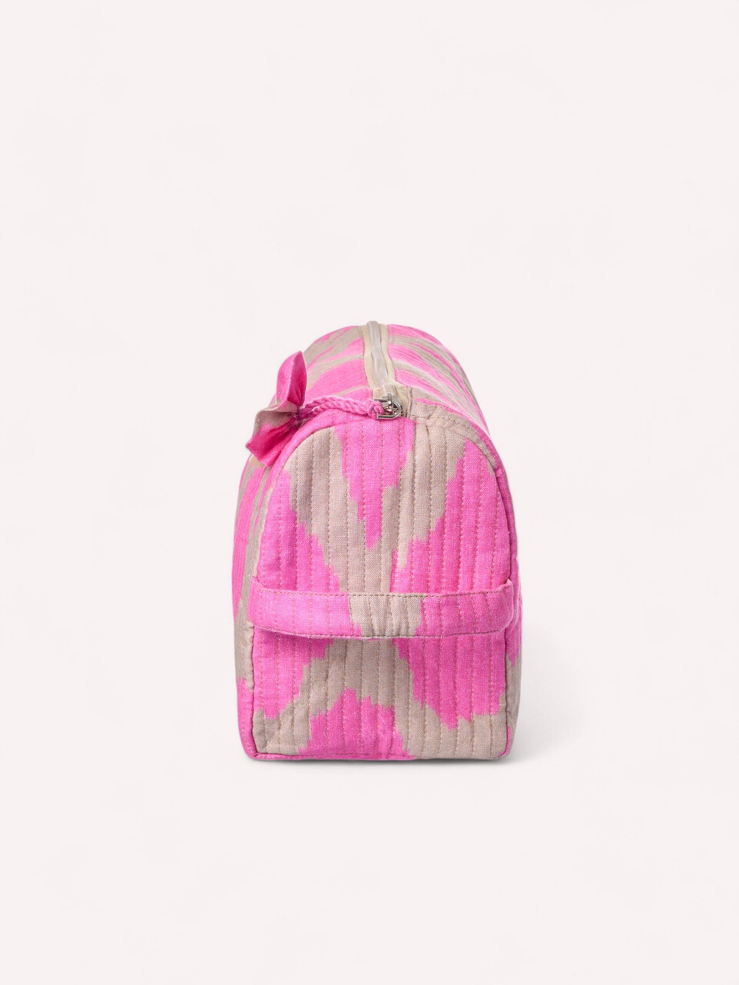 Wash Bag Ikat Pink