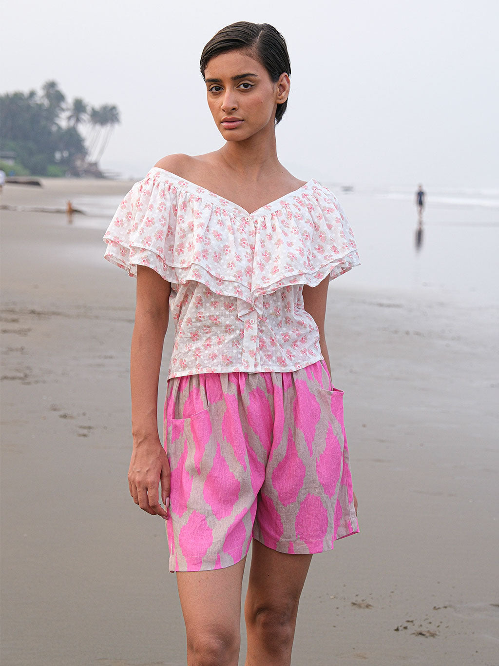 Lilly Pilly Short Ikat Pink