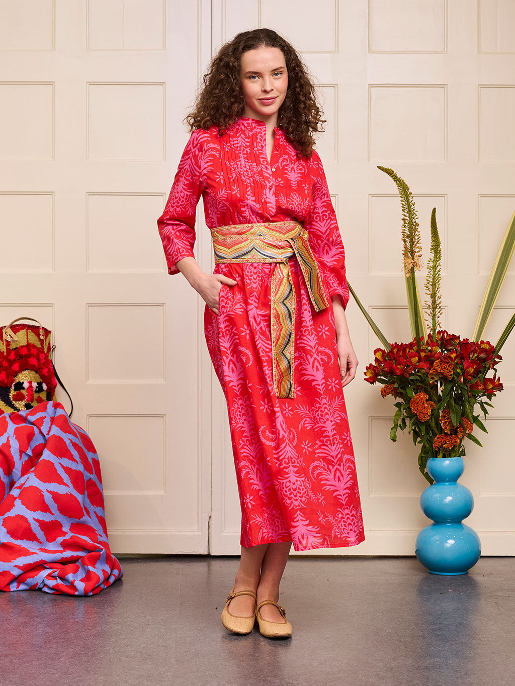 Multi Stripe Belt Lurex