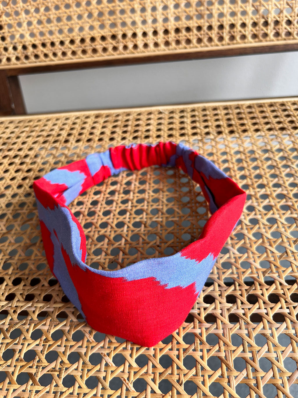 Hair Band Ikat Red