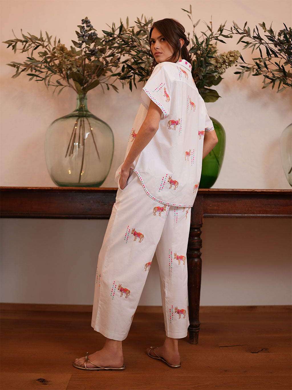 Fennel Pants Donkey on White