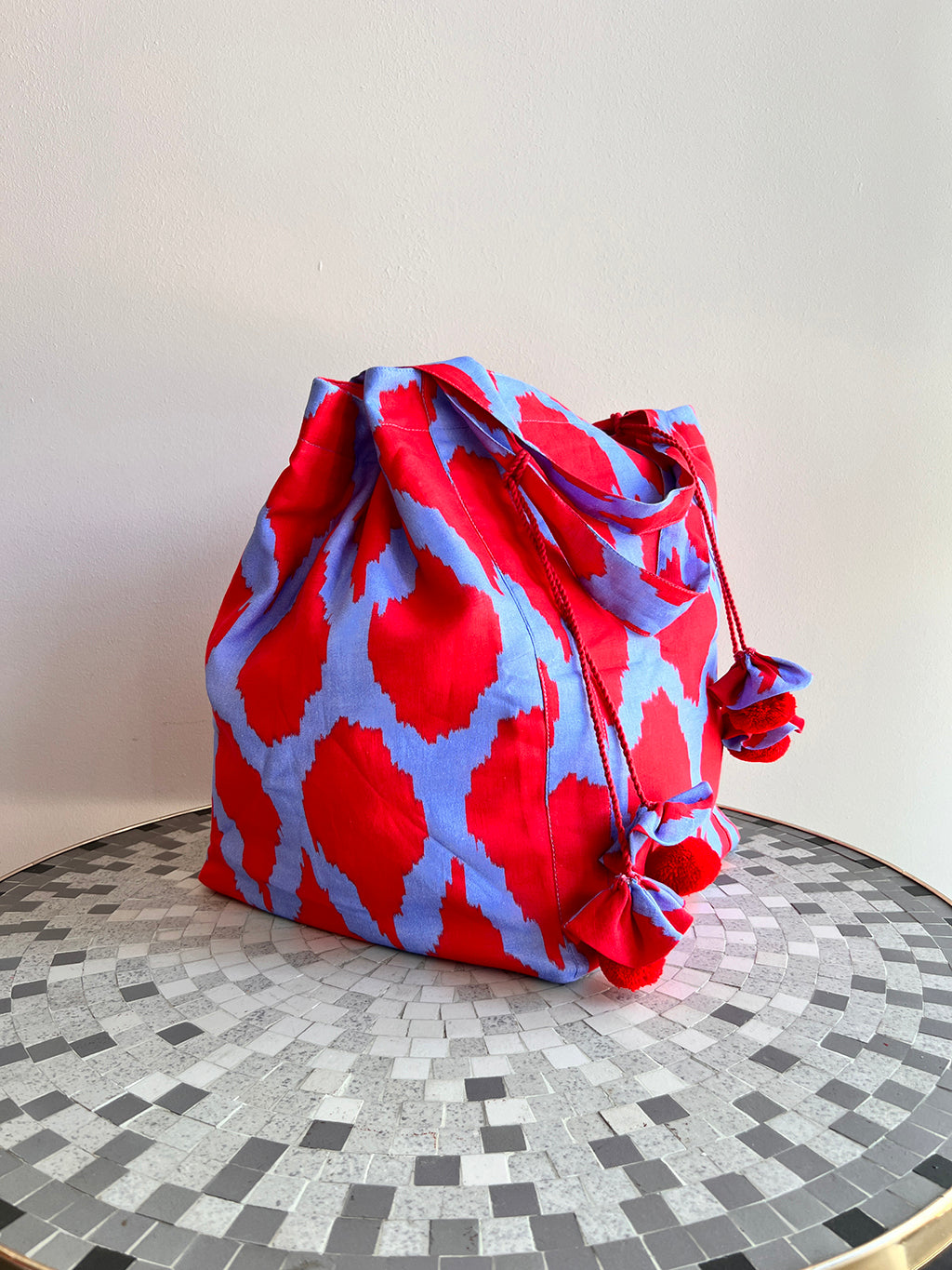 Udine Bag Ikat Red