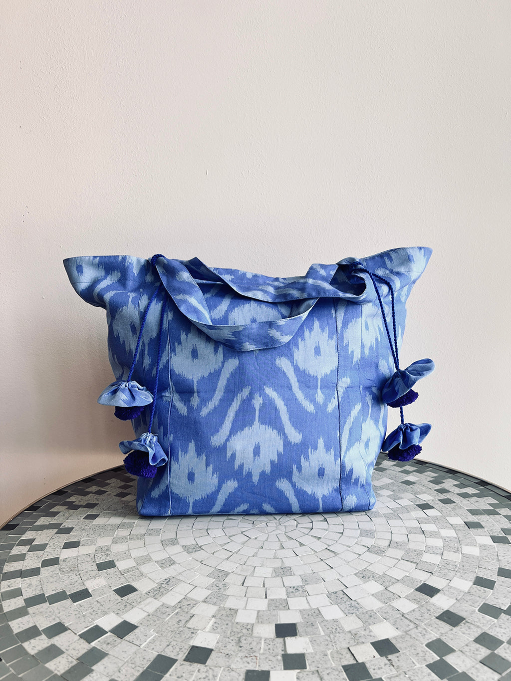 Udine Bag Ikat Blue