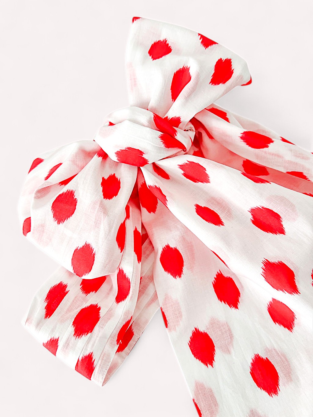 Scarf Belt Dots Red