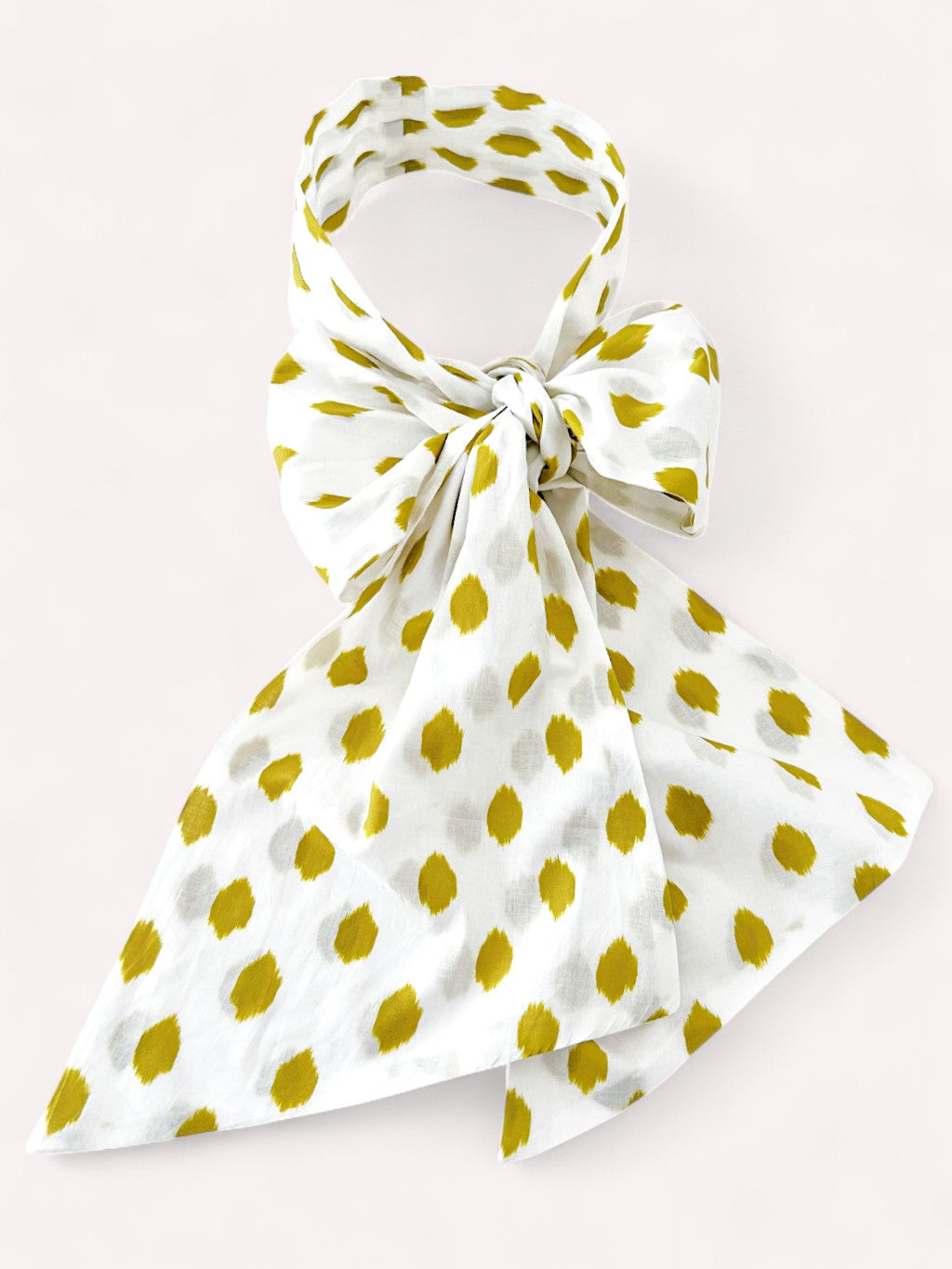 Scarf Belt Dots Green