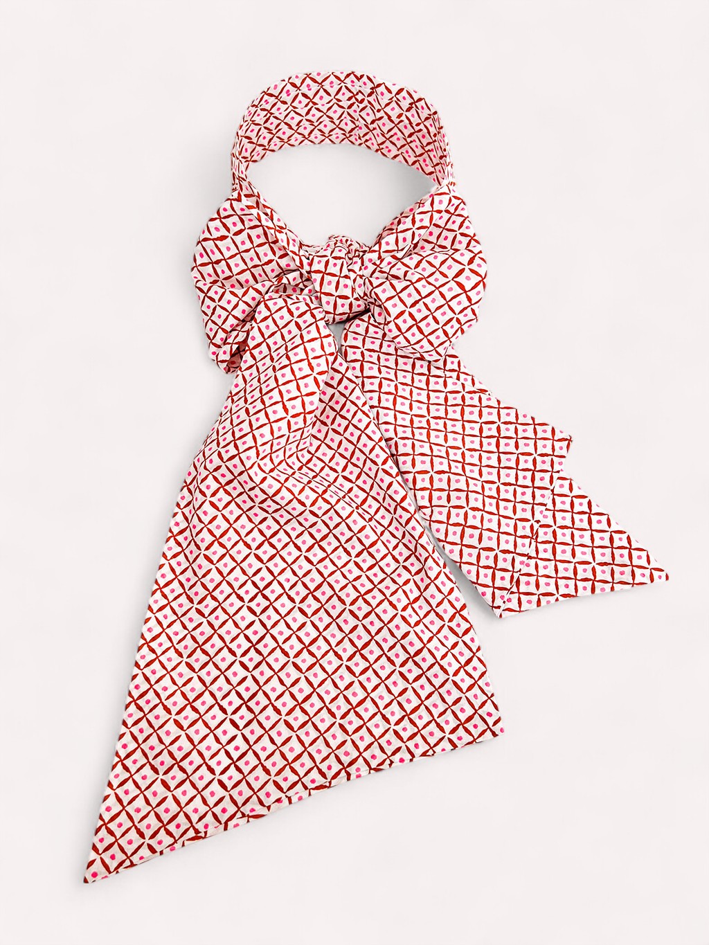 Scarf Belt Dotty Mustard
