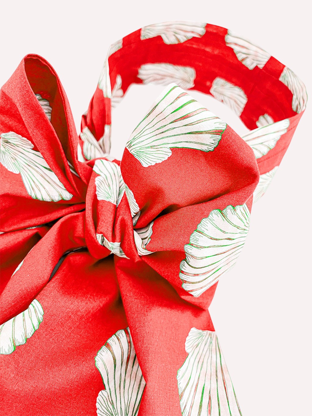 Scarf Belt Shells on Red