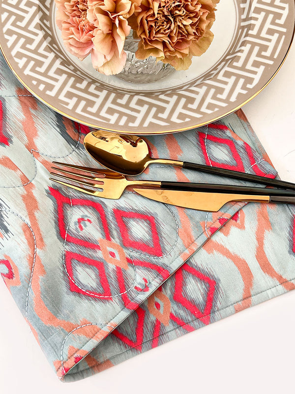 Placemat Ikat Sorbet