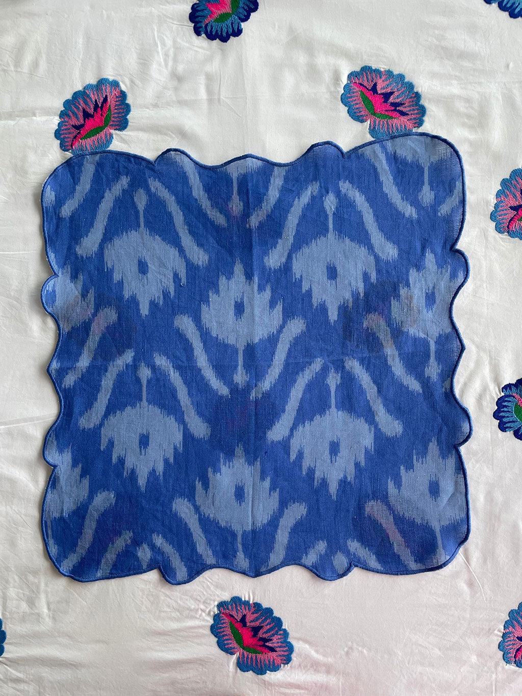 Napkin Ikat Blue