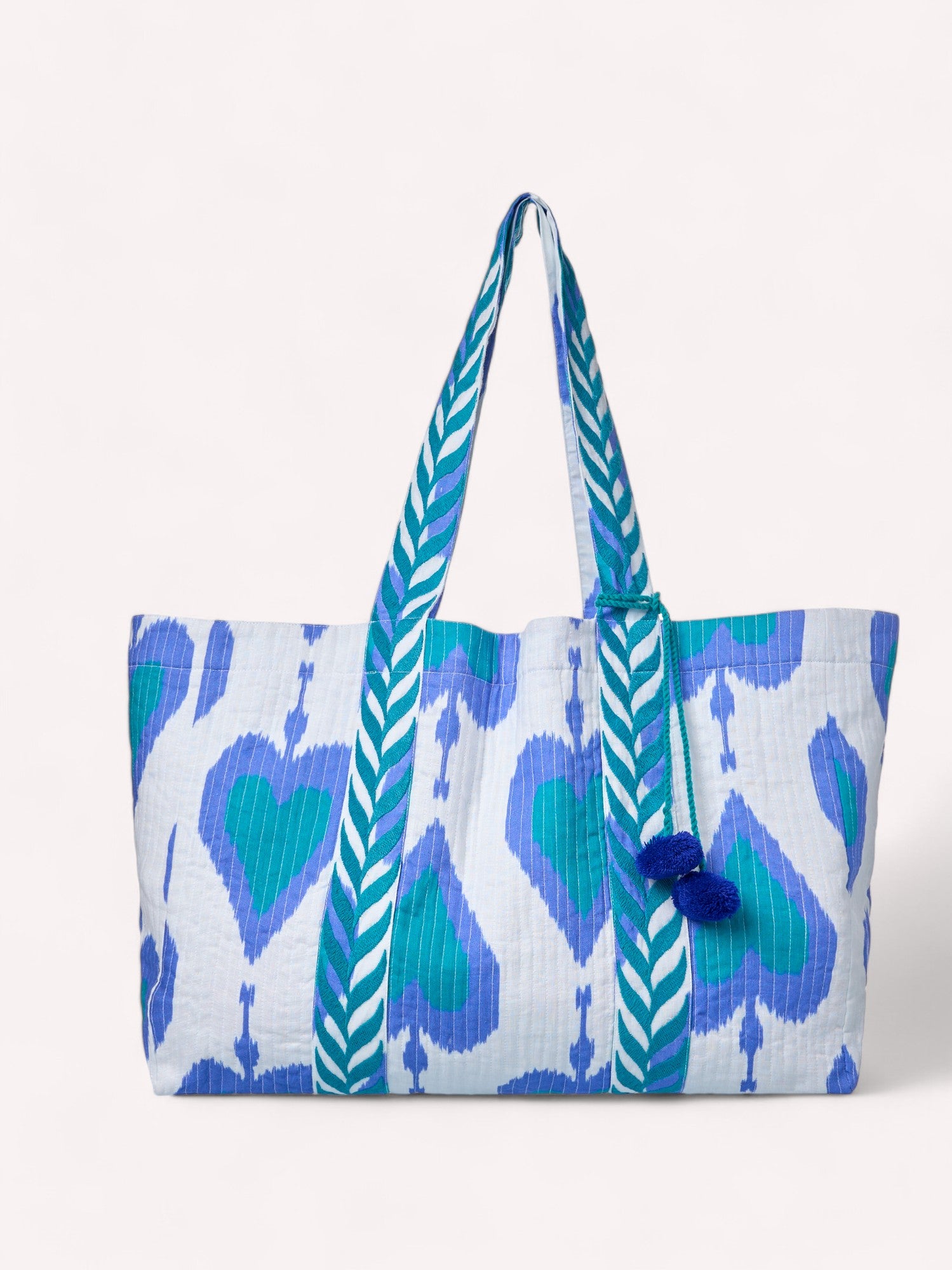 Jaipur Bag Ikat Petrol