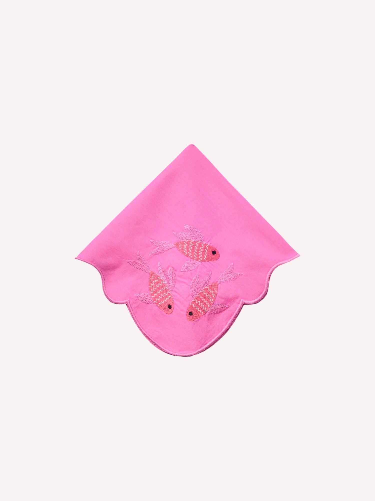 Napkin Fish on Pink
