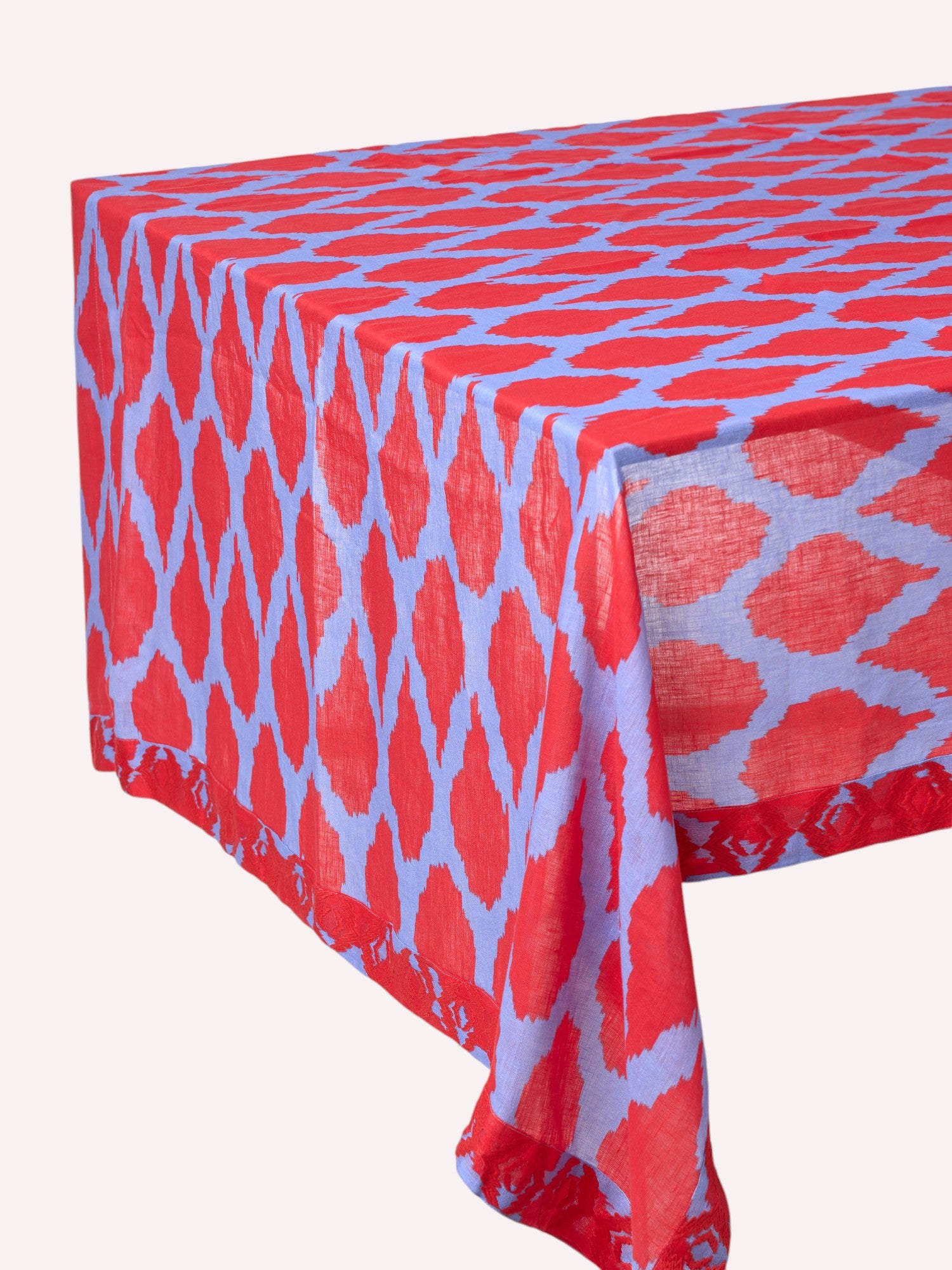 Tablecloth Ikat Red