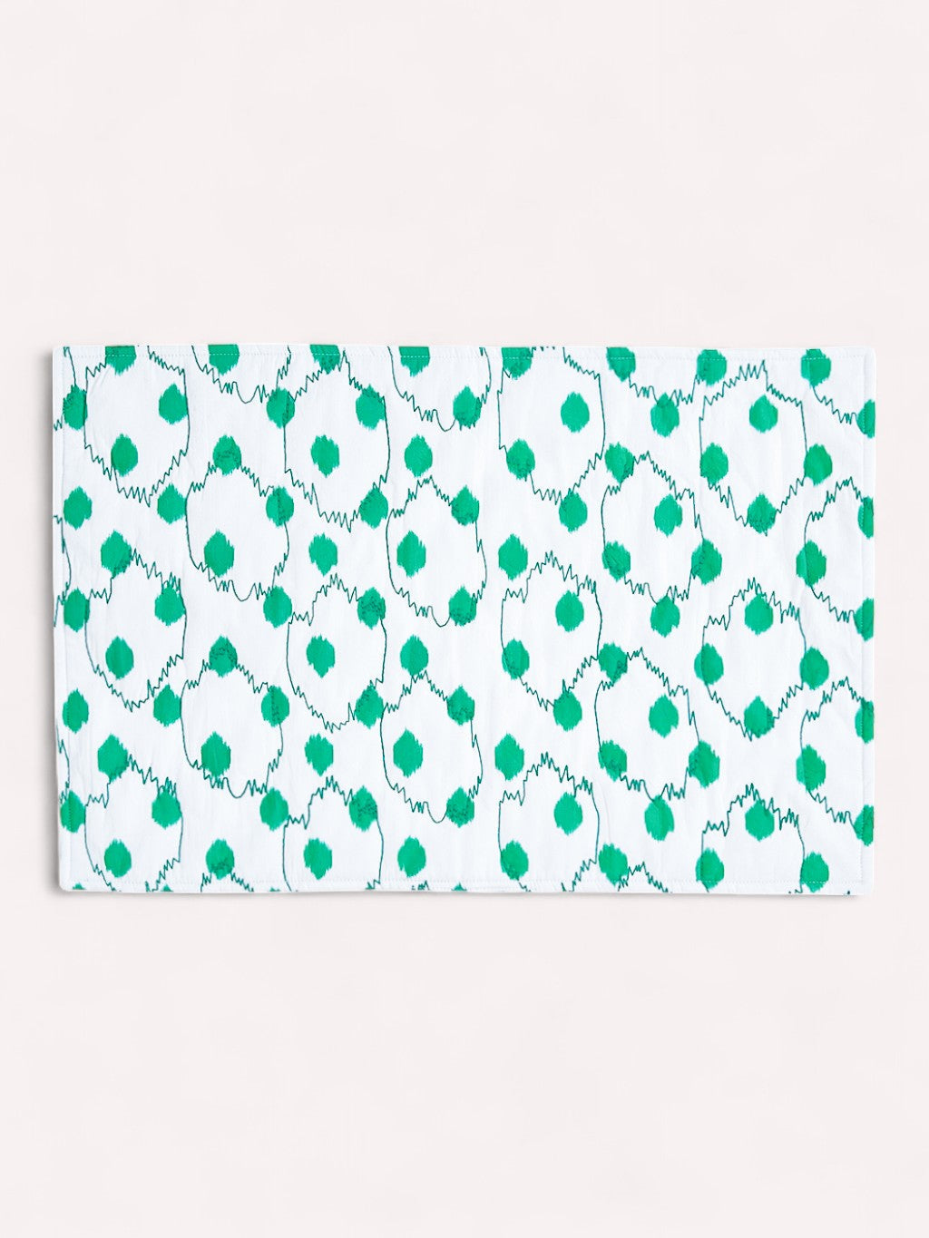 Placemat Dots Emerald