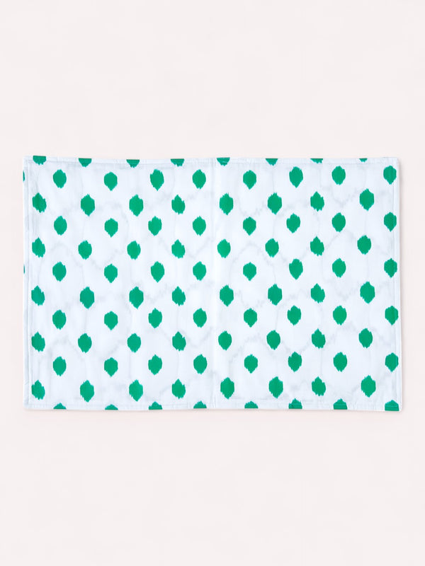 Placemat Dots Emerald