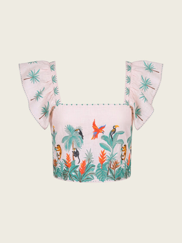 Wisteria Blouse Brazil Embroidery